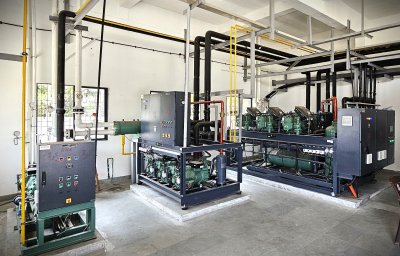 Industrial Refrigeration Plants for Chiller & Frozen application